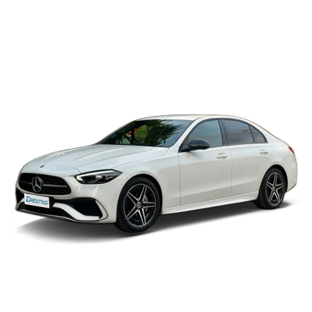 Renting Mercedes-Benz C 200 200d 9G-Tronic Blanco