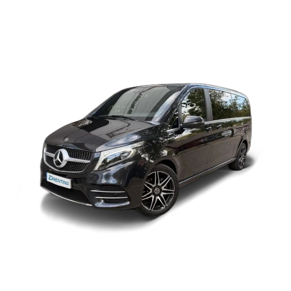 Renting Mercedes-Benz V 300d Extralargo Avantgarde Gris