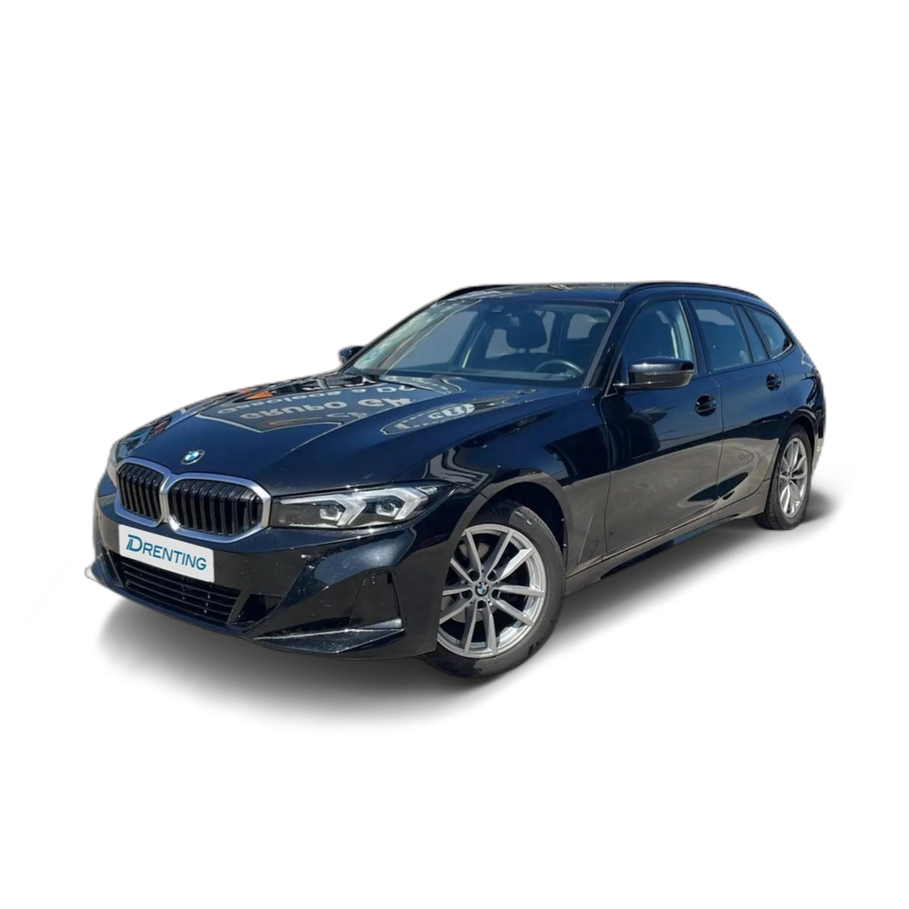 BMW 318 318dA Touring Negro 3