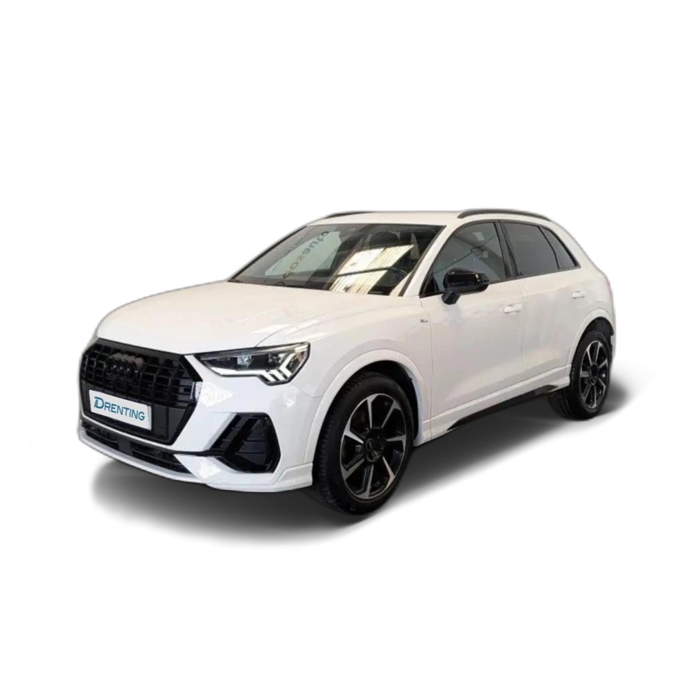 Renting Audi Q3 35 TDI Black line S tronic 110kW Blanco 1