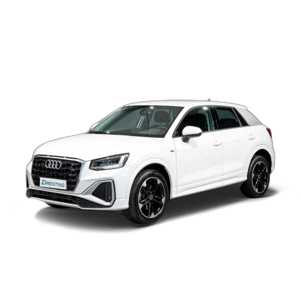 Renting Audi Q2 35 TDI S line S tronic 110kW Blanco 1