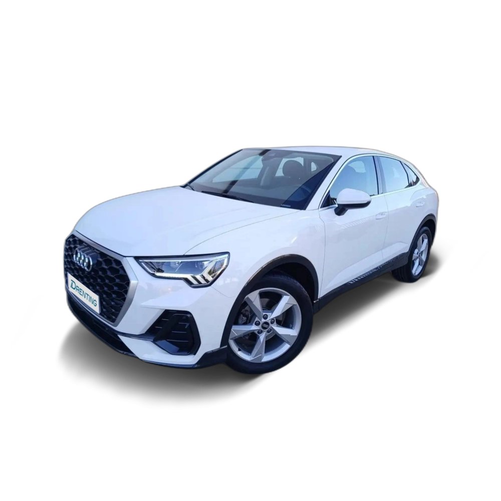 Renting Audi Q3 35 TFSI 150cv S tronic Advanced Blanco