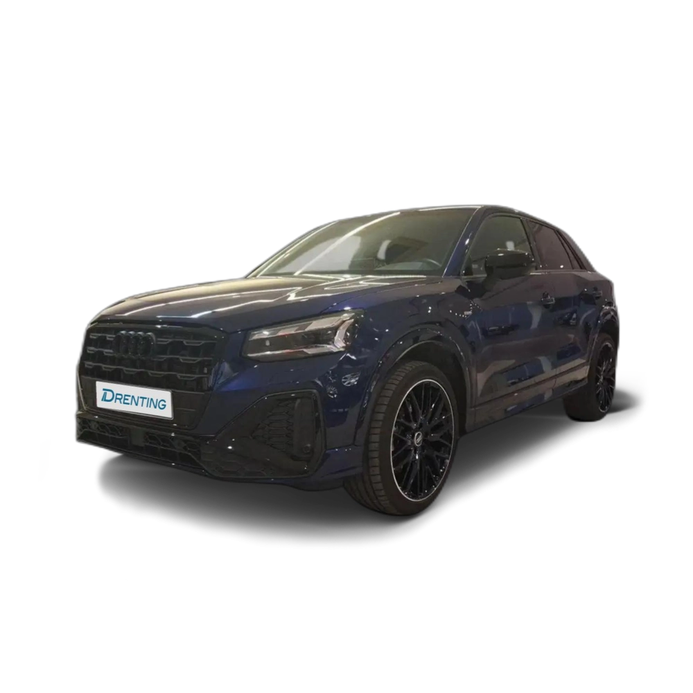 Renting Audi Q2 35 TFSI Adrenalin Black edition S tronic 110kW Azul