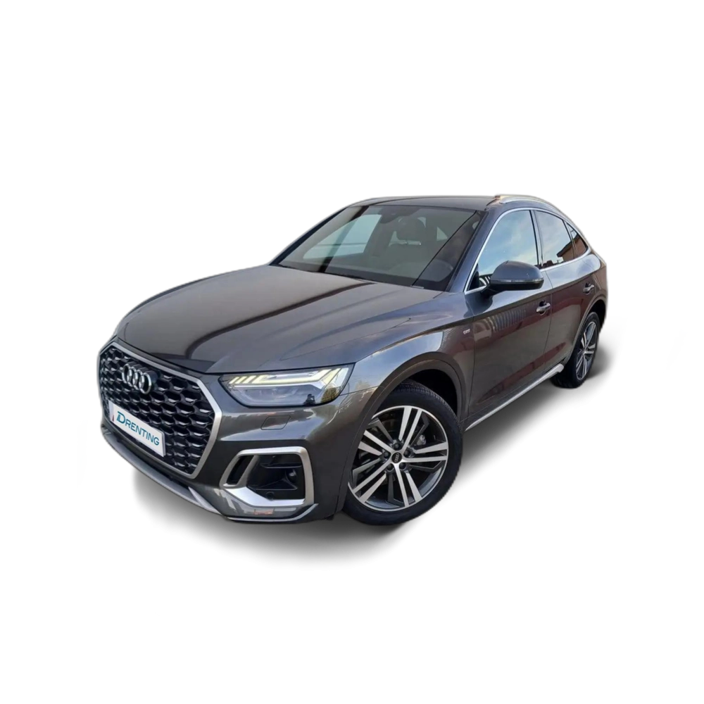 Renting Audi Q5 40 TDI 204cv quattro-ultra S line Gris