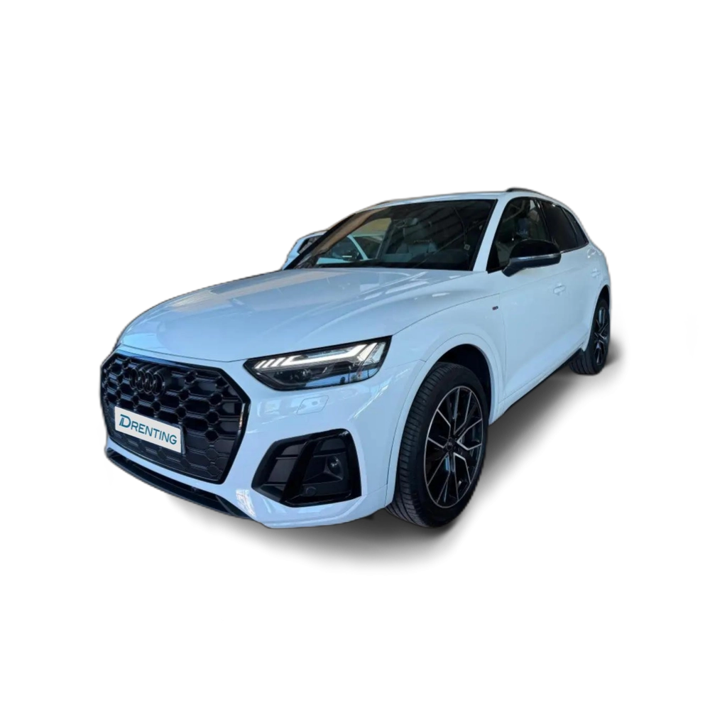 Renting Audi Q5 40 TDI quattro-ultra Black line S tronic 150kW Blanco 1