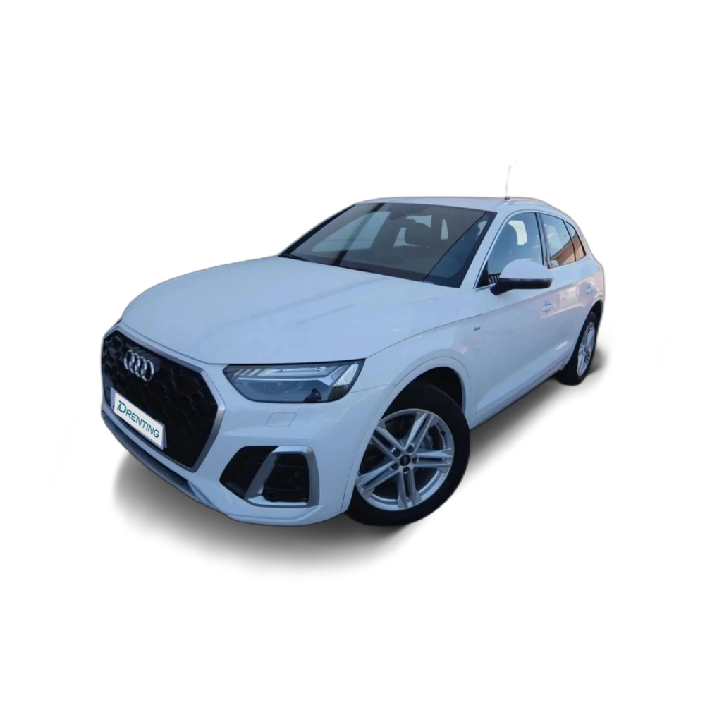 Renting Audi Q5 40 TDI quattro-ultra S line S tronic 150kW Blanco