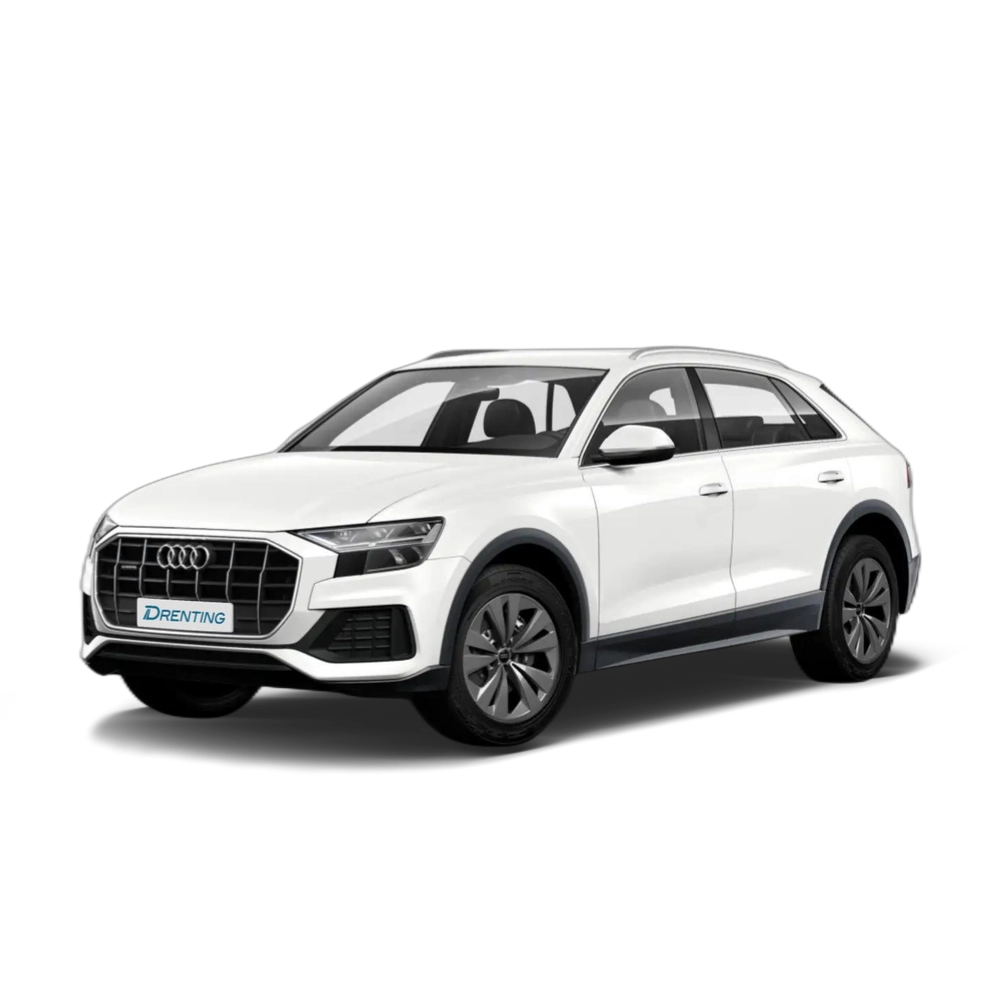 Renting Audi Q8 45 TDI S line quattro tiptronic Blanco 1