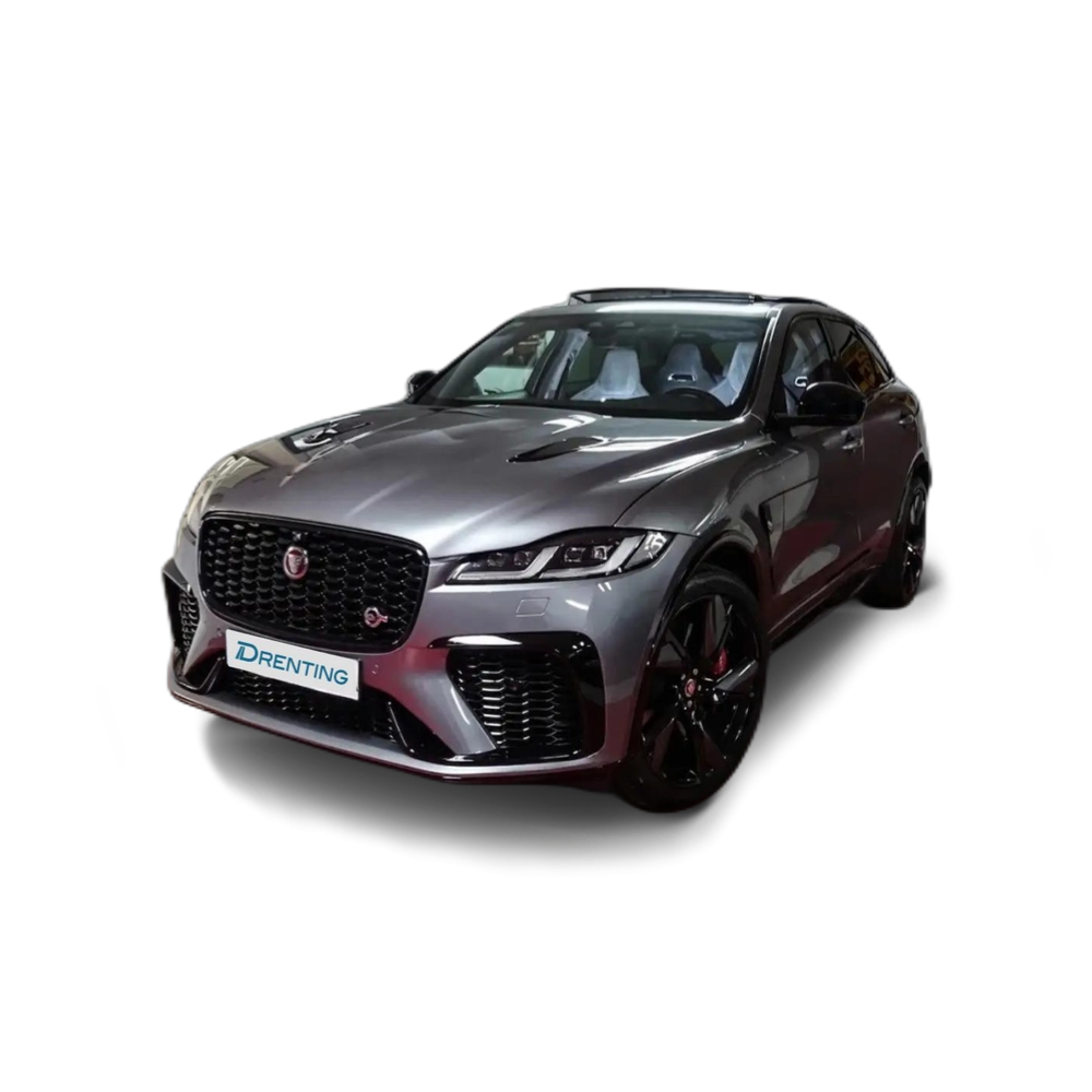 Renting Jaguar F-Pace 5.0 V8 SVR Aut. AWD 550 Gris