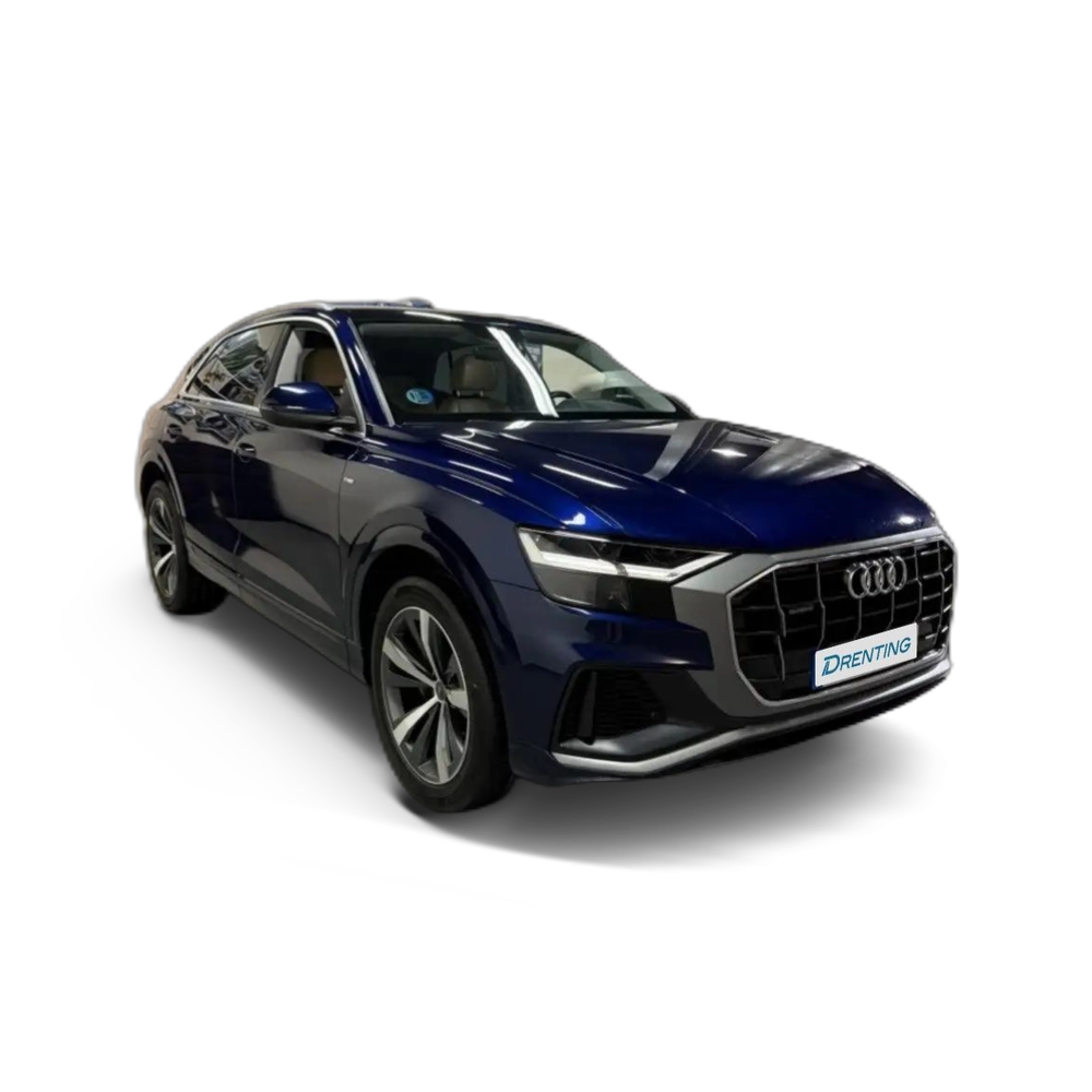 Renting Audi Q8 50 TDI quattro tiptronic Azul