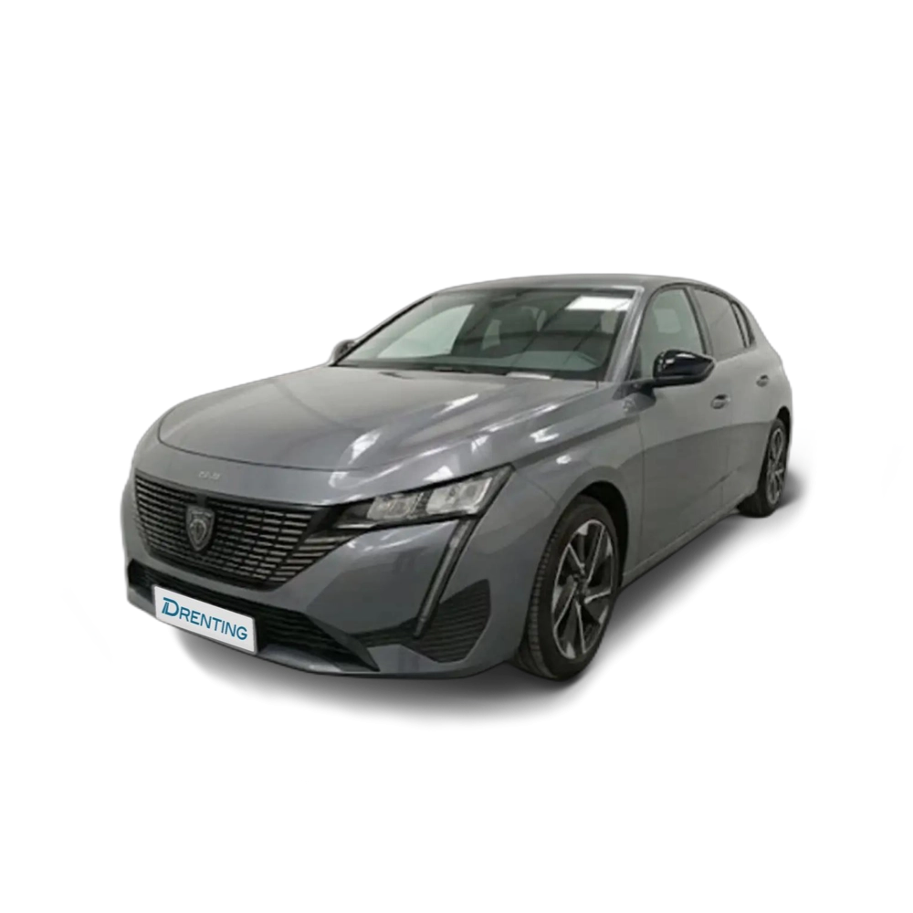Renting Peugeot 308 5p Allure Hybrid 145 e-DCS6 Gris