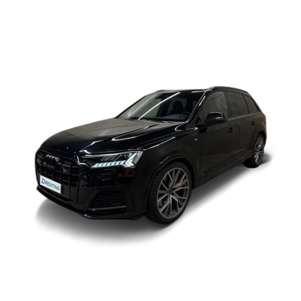 Renting Audi Q7 60 TFSIe S line plus quattro tiptronic Negro