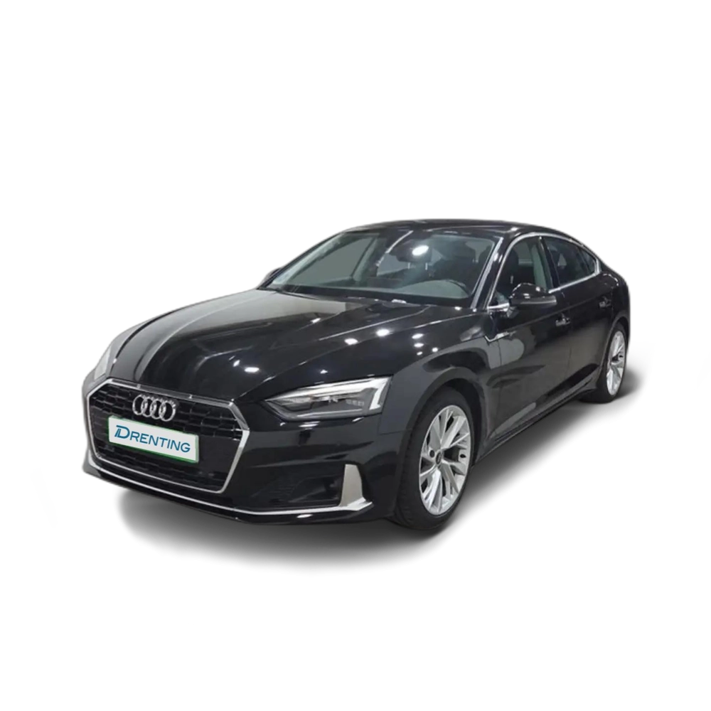 Renting Audi A5 Advanced 35 TDI 120kW S tronic Sportback Negro