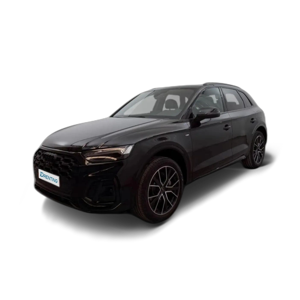 Renting Audi Q5 Black Line 50 TFSIe quattro 220 kW (299 CV) S tron Negro