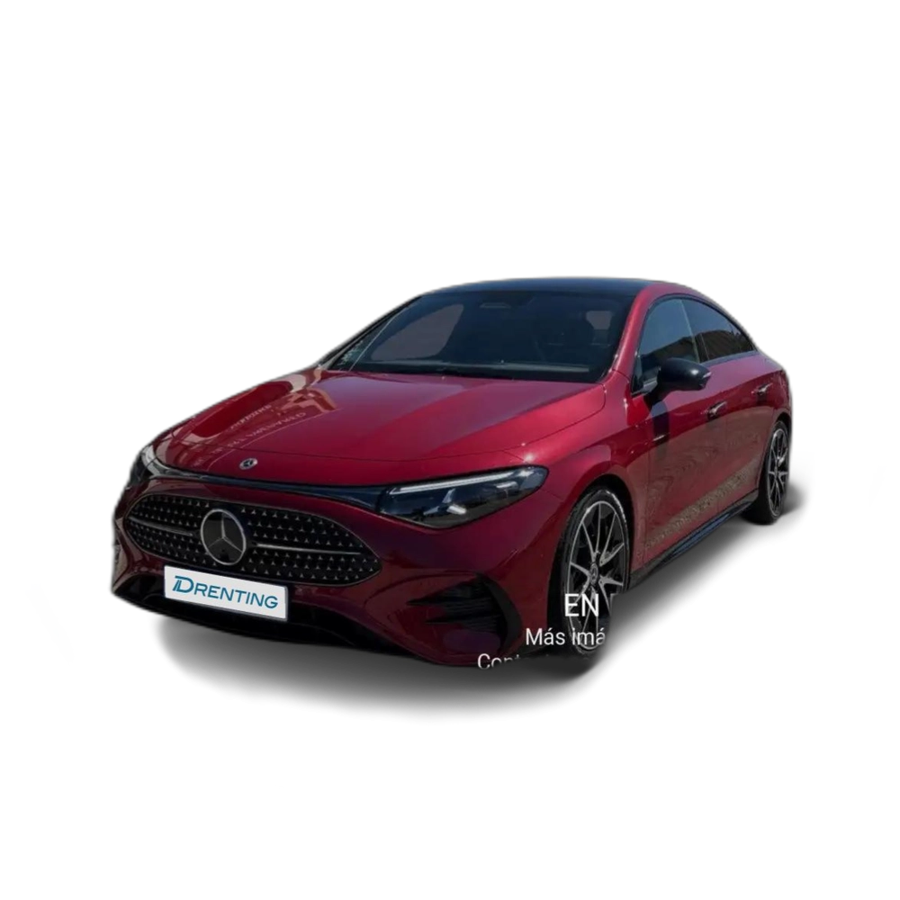 Mercedes-Benz CLA 220 con tecnología híbrida Rojo