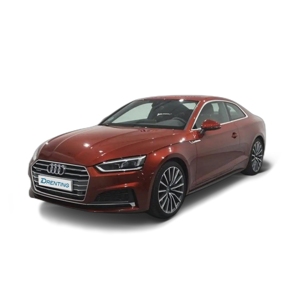 Renting Audi A5 Coupé 45 TDI S line quattro tiptronic 170kW Rojo