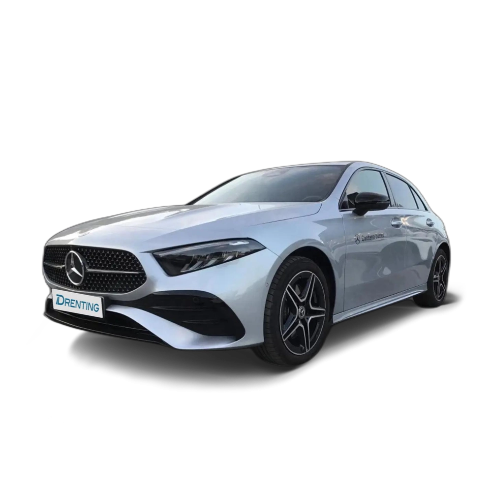 Renting Mercedes-Benz A 250 e con tecnología híbrida EQ Plateado