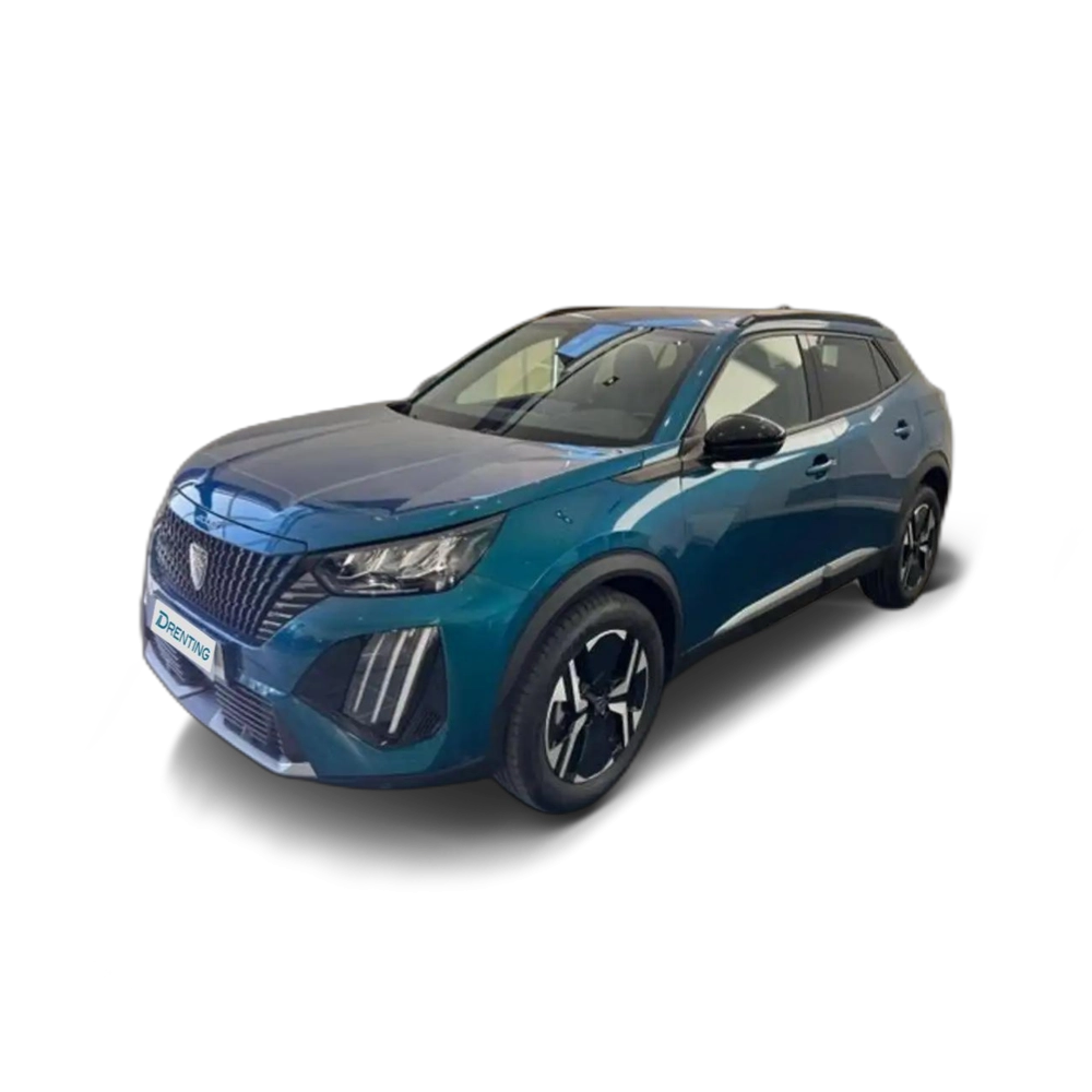 Renting Peugeot 2008 Gasolina 100 S&amp;S 6 Vel. MAN Allure Azul 1
