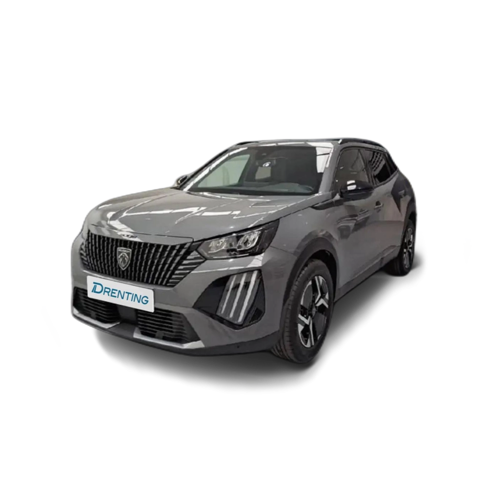 Renting Peugeot 2008 Gasolina 100 S&amp;S 6 Vel. MAN Allure Gris 4
