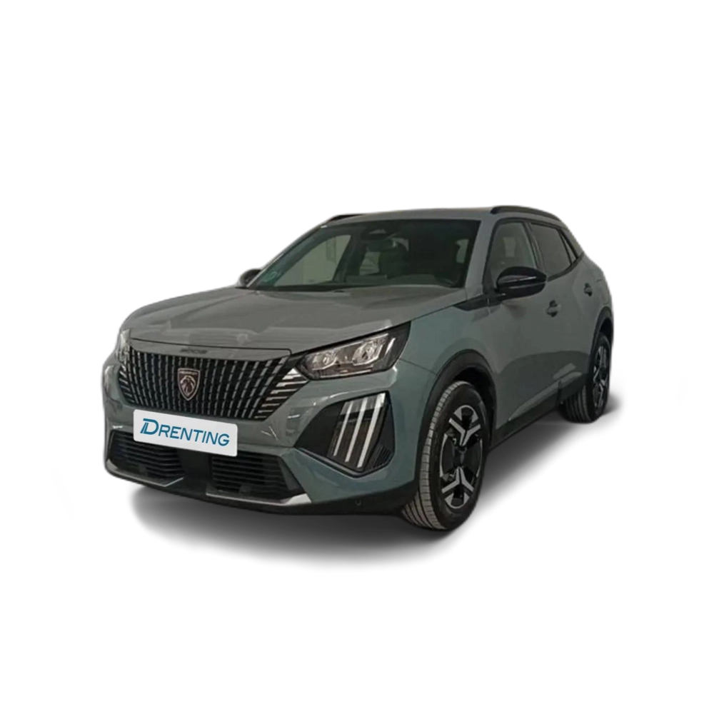 Renting Peugeot 2008 Gasolina 100 S&amp;S 6 Vel. MAN Allure Gris 5