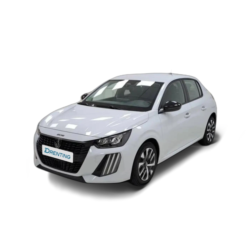 Renting Peugeot 208 Gasolina 100 S&amp;S 6 Vel MAN Style Blanco