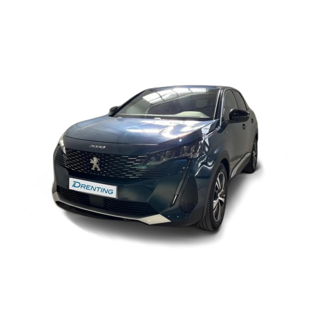 Renting Peugeot 3008 HYB PHEV 225 Allure Pack e-EAT8 Azul