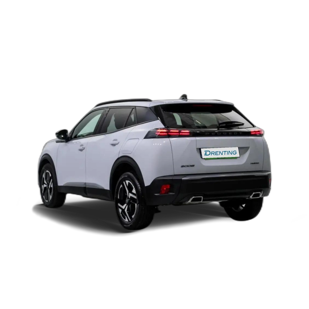 Renting Peugeot 2008 Hybrid 136 Allure eDCS6 Blanco 1