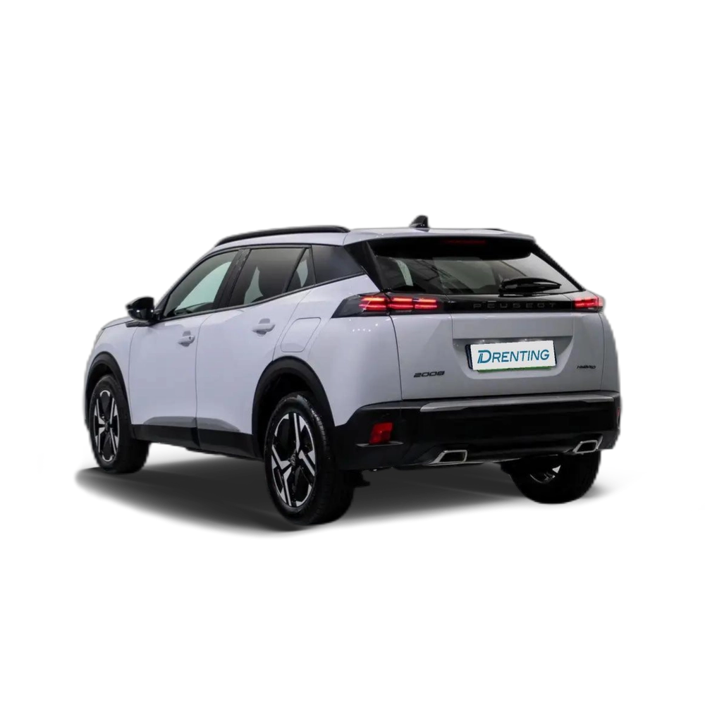 Renting Peugeot 2008 Hybrid 136 Allure eDCS6 Blanco 3 5