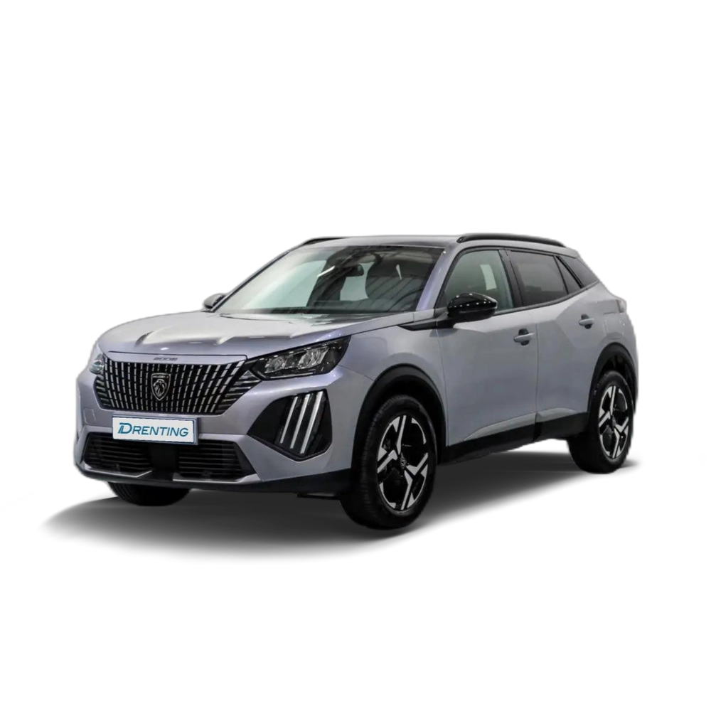 Renting Peugeot 2008 Hybrid 136 Allure eDCS6 Plateado 3