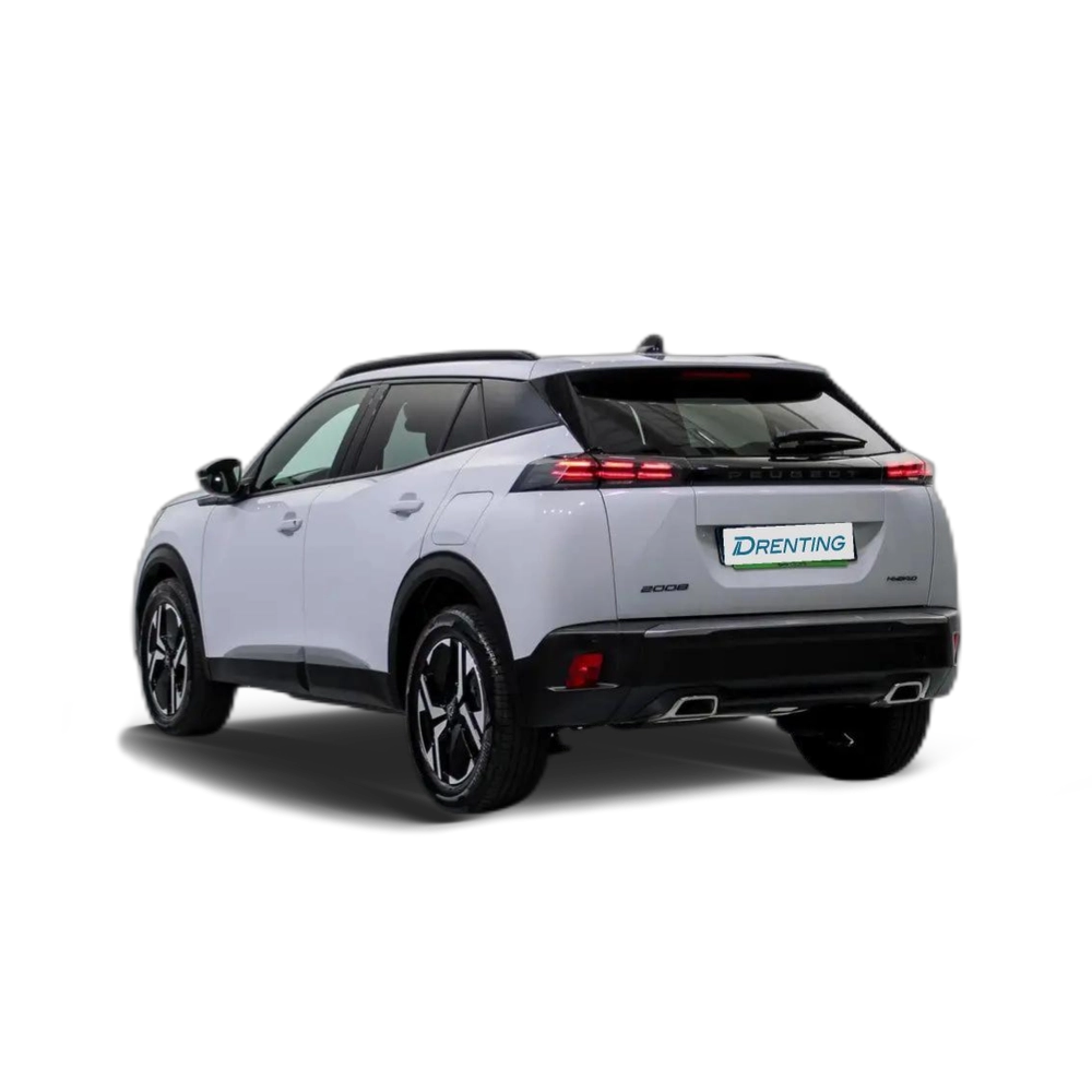 Renting Peugeot 2008 Hybrid 136 Allure eDCS6 Blanco 2