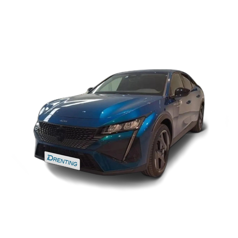 Renting Peugeot 408 Hybrid 225 Allure e-EAT8 Azul
