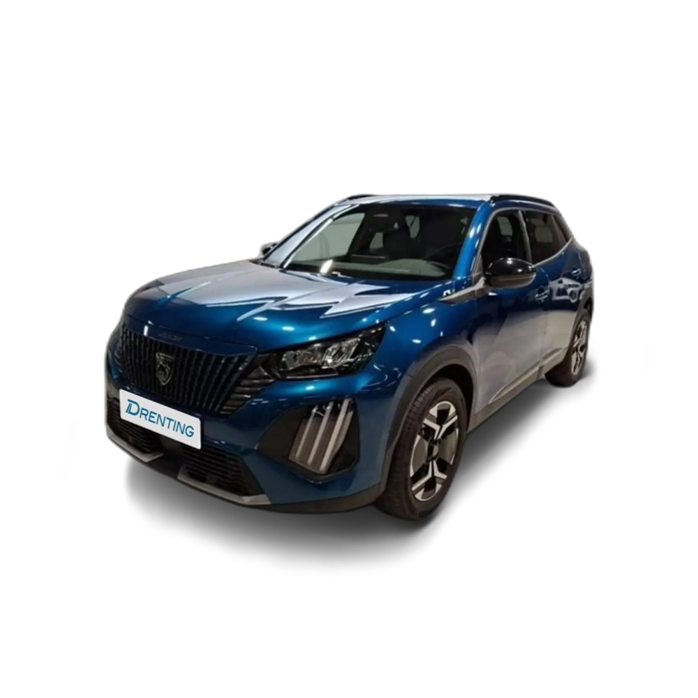 Renting Peugeot 2008 Hybrid Allure eDCS6 145 Azul 1