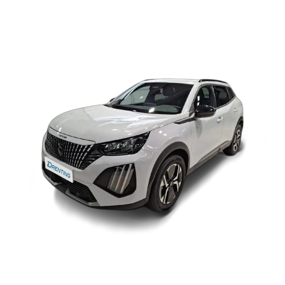 Renting Peugeot 2008 Hybrid Allure eDCS6 145 Blanco 2