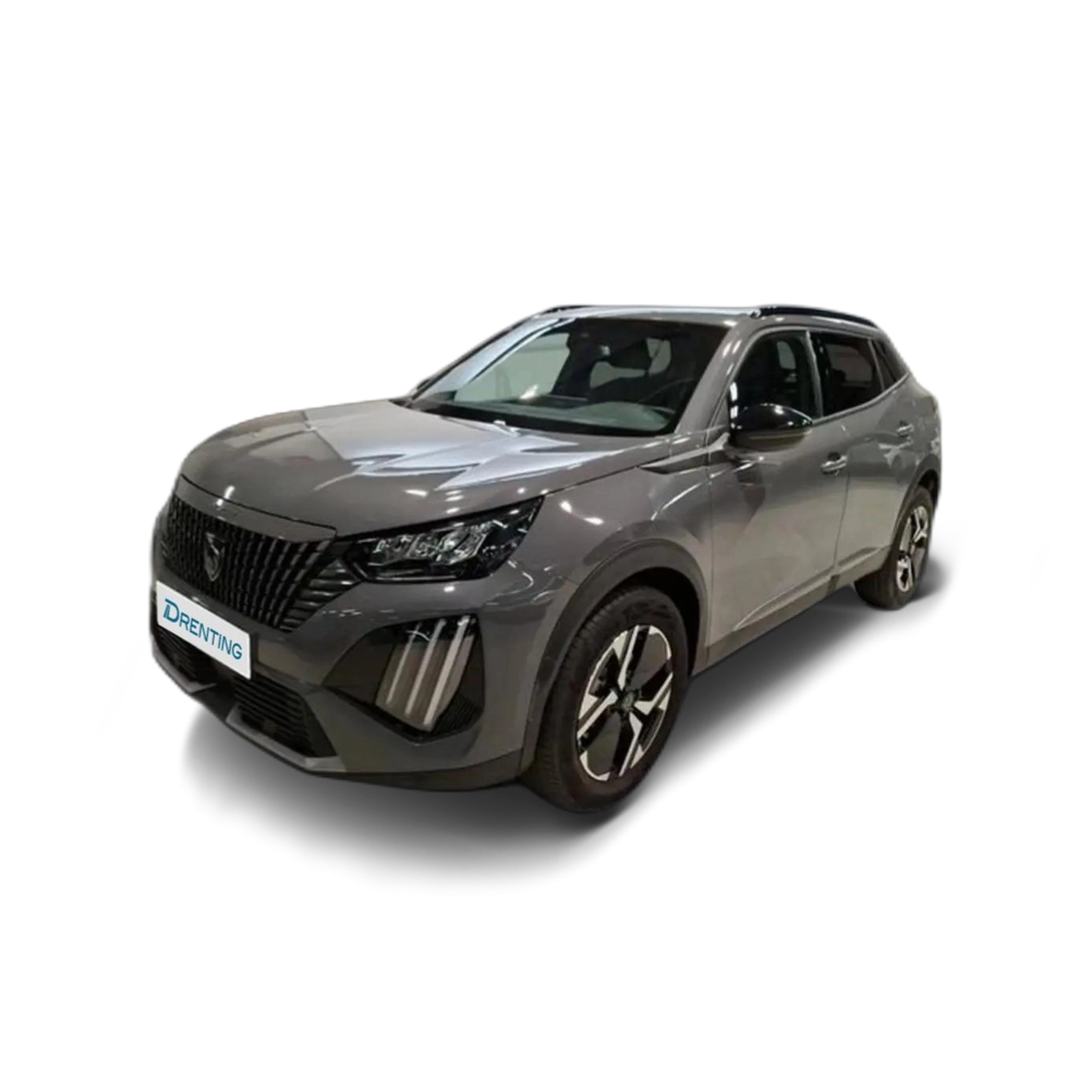 Renting Peugeot 2008 Hybrid Allure eDCS6 145 Gris 5 1