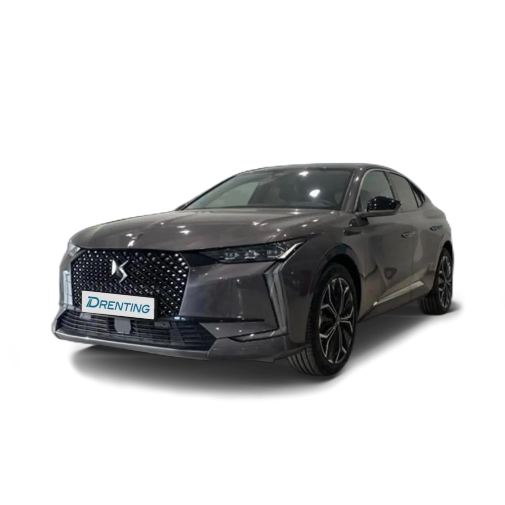 Renting DS Automobiles DS 4 Hybrid Étoile Alcantara@ Gris