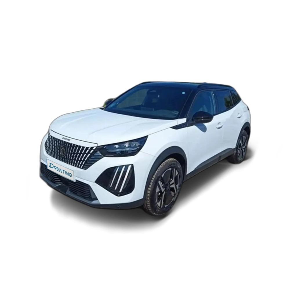 Renting Peugeot 2008 Hybrid GT eDCS6 145 Blanco