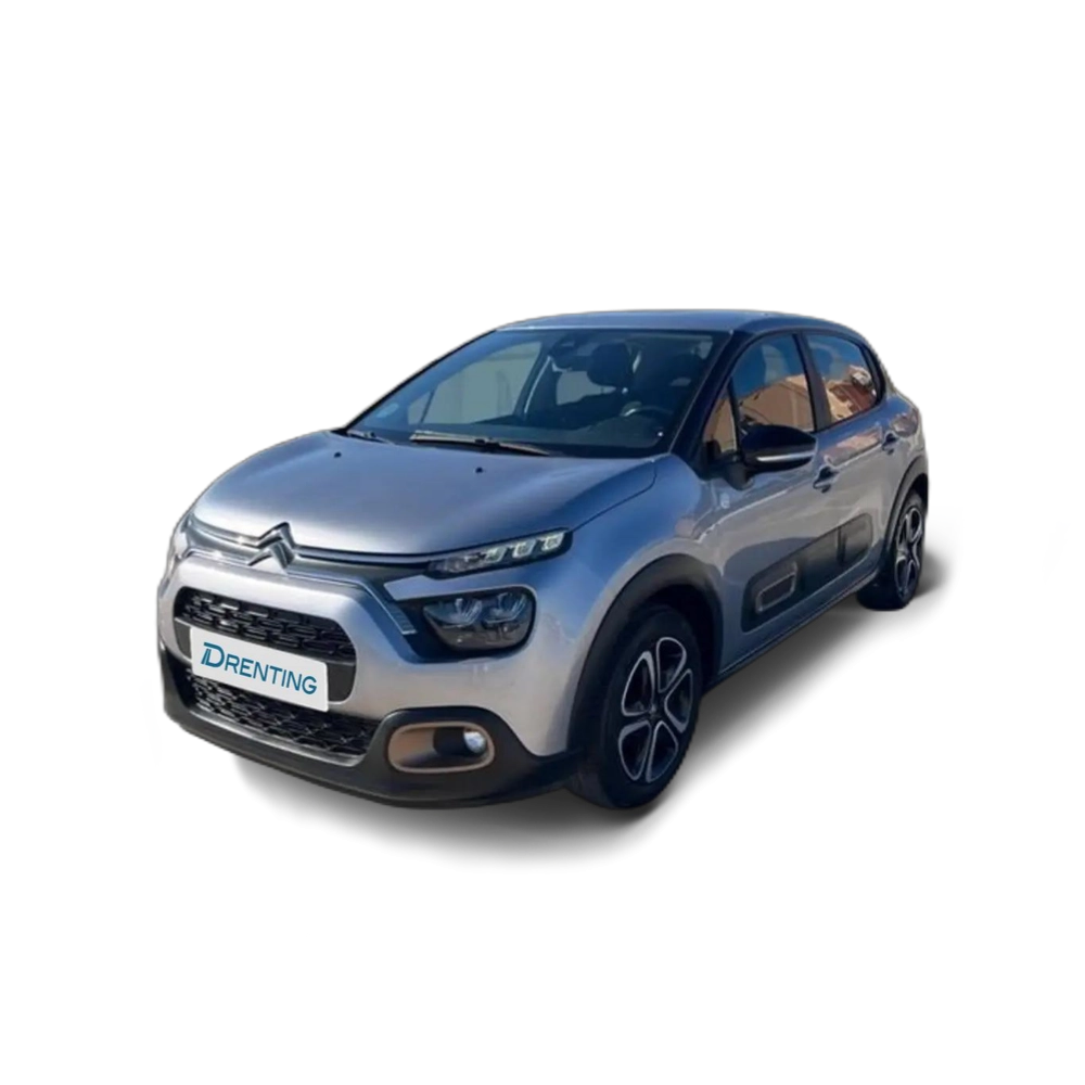Renting Citroen C3 PureTech 60KW (83CV) C-Series Gris