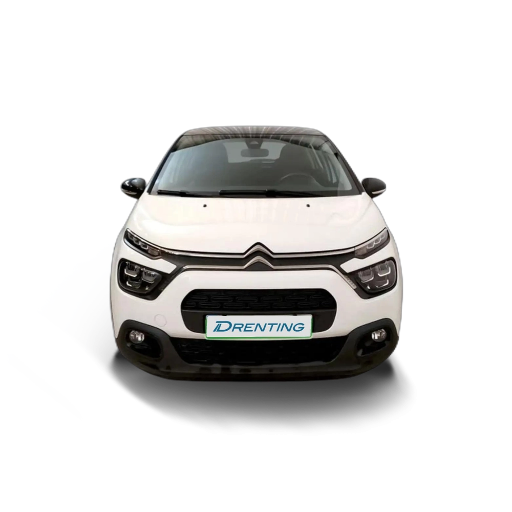 Renting Citroen C3 PureTech 60KW (83CV) Feel Pack Blanco