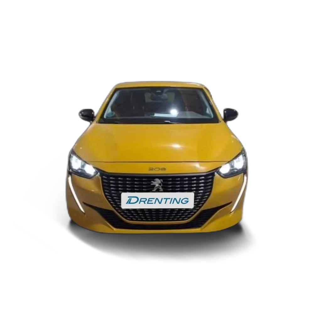 Renting Peugeot 208 PureTech 73kW (100CV) Allure Amarillo