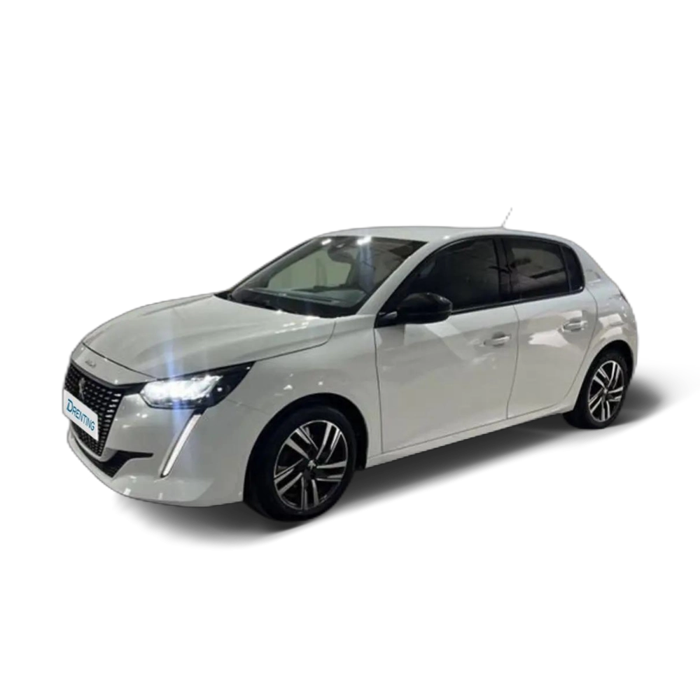 Renting Peugeot 208 PureTech 73kW (100CV) Allure Blanco 2