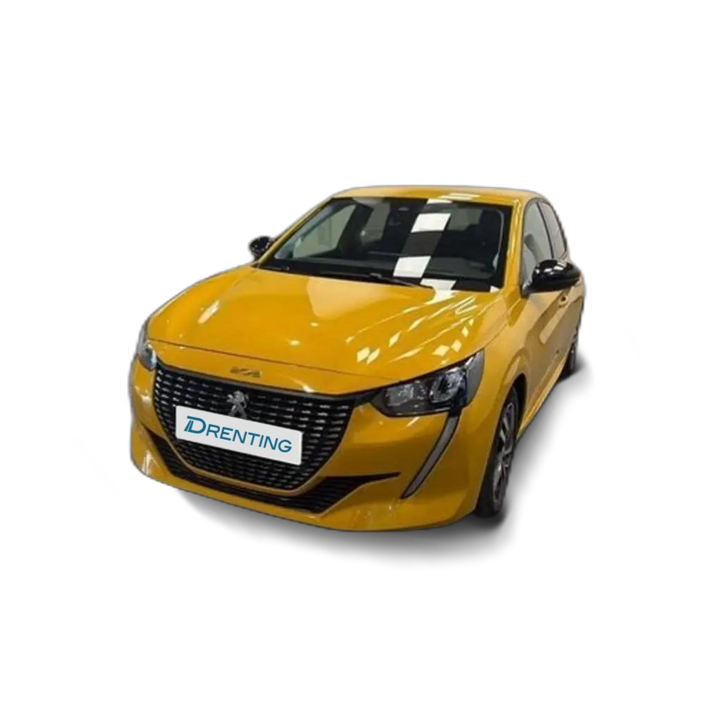 Renting Peugeot 208 PureTech 73kW (100CV) Allure Pack Amarillo