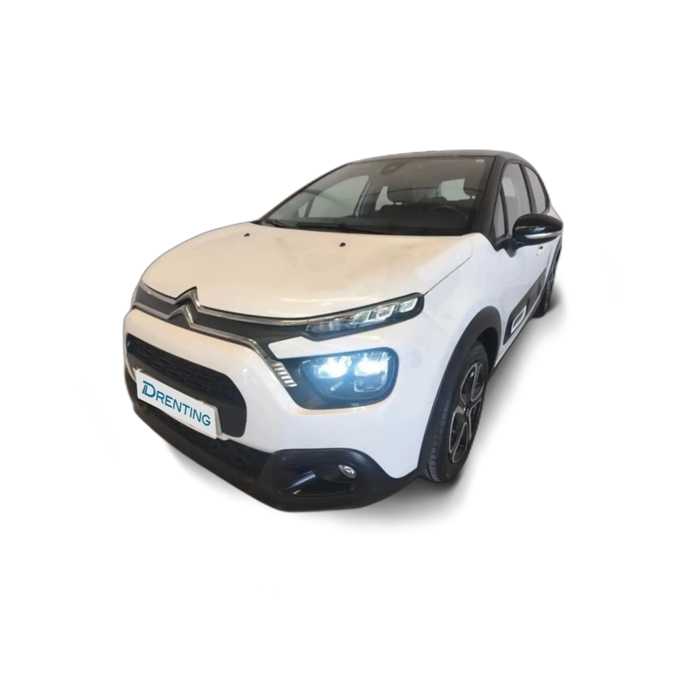 Renting Citroen C3 PureTech 83 S&amp;S Feel Pack Blanco