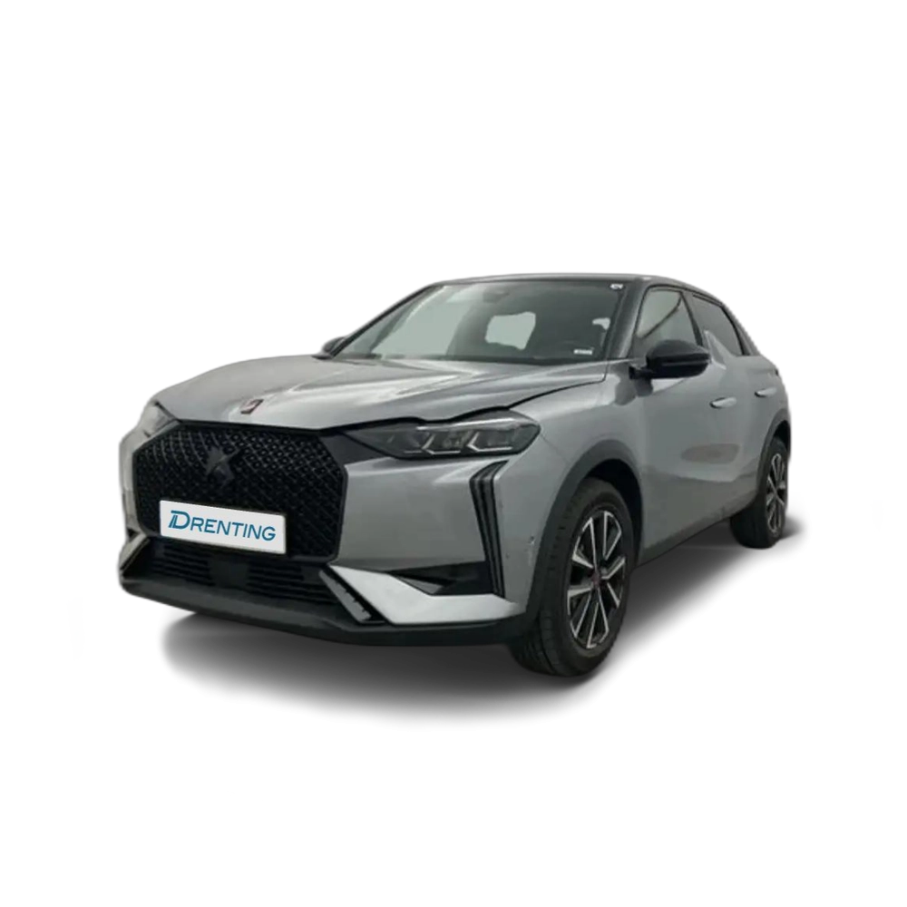 Renting DS Automobiles DS 3 PureTech 96kW Performance Line Auto. Gris
