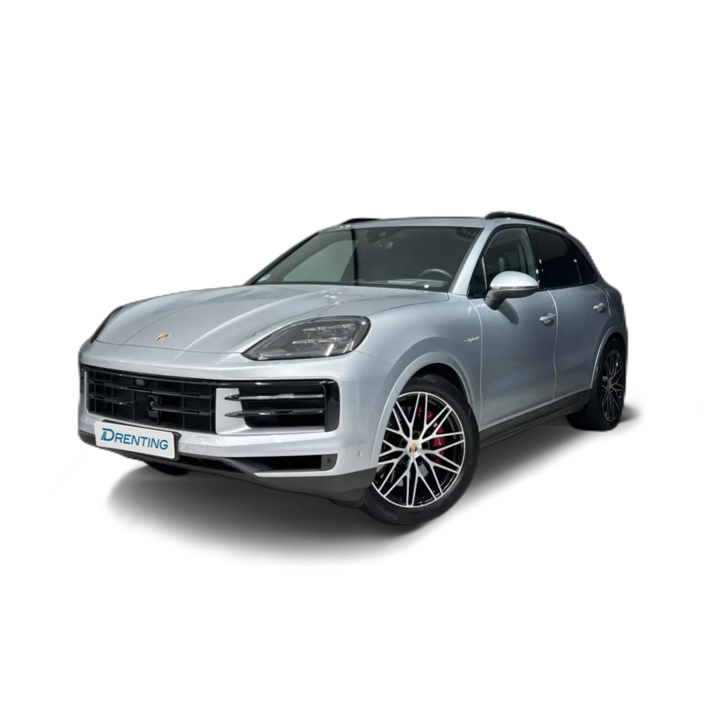 Renting Porsche Cayenne S E-Hybrid Aut. Plateado
