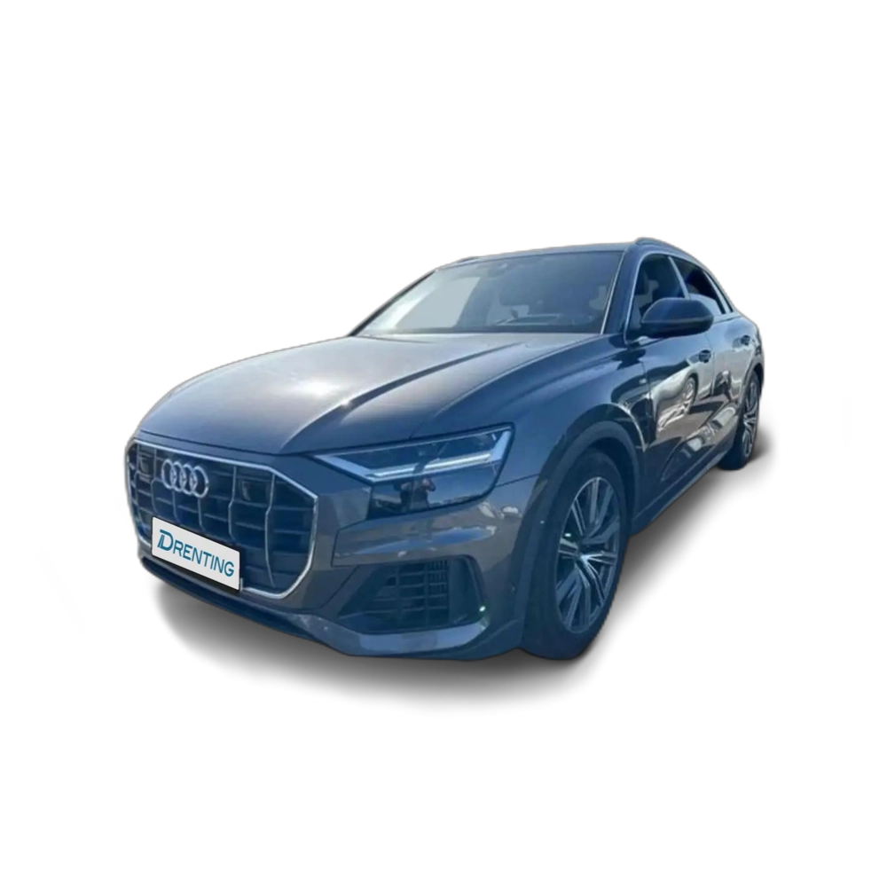 Renting Audi Q8 S Line Gris