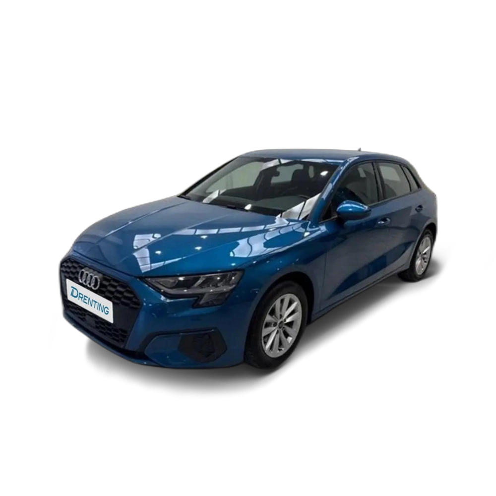 Renting Audi A3 Sedán 30TDI Advanced S tronic Azul
