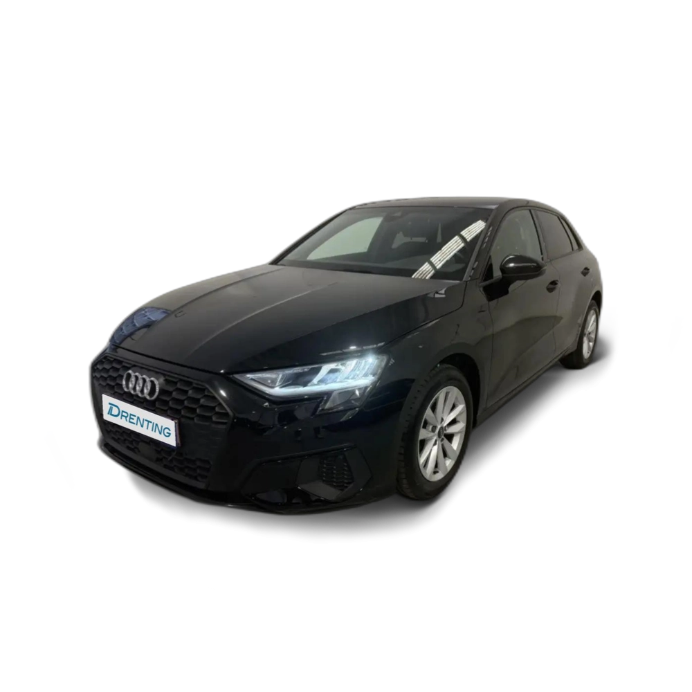 Renting Audi A3 Sportback 30TDI Advanced S tronic Negro