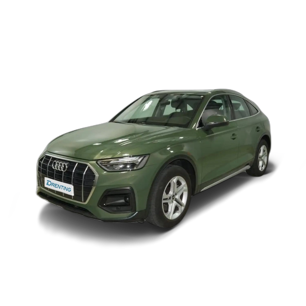 Renting Audi Q5 Sportback 35 TDI Advanced S tronic Verde