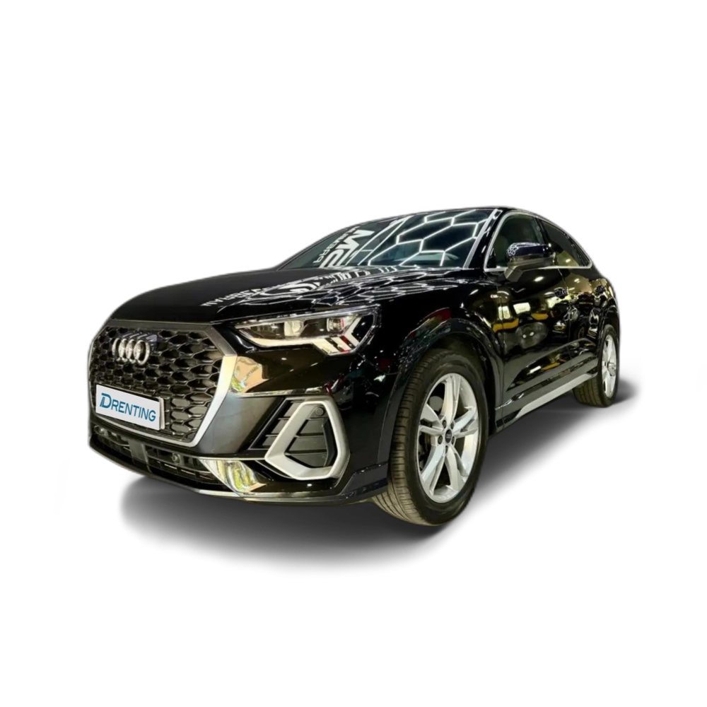 Renting Audi Q3 Sportback 35 TDI S line S tronic Negro 1