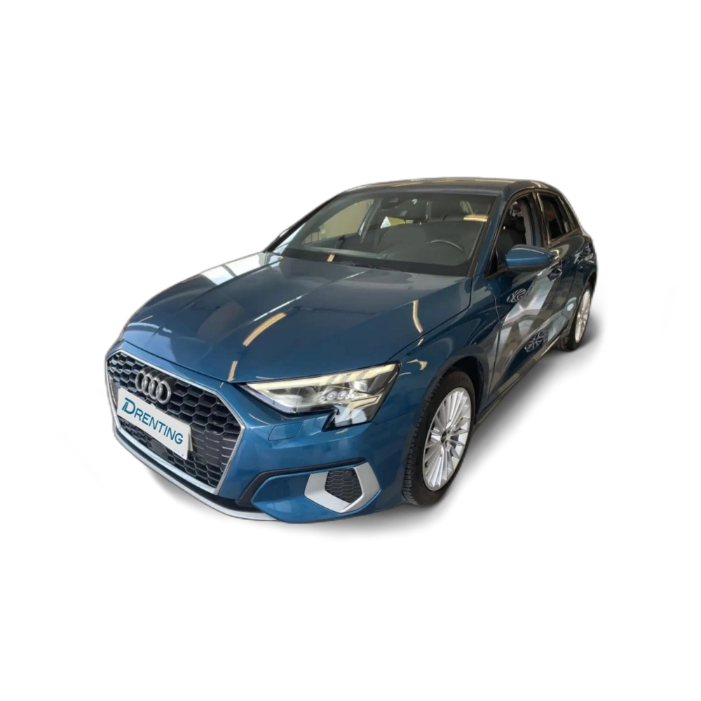 Renting Audi A3 Sportback 35TDI S tronic Azul 1