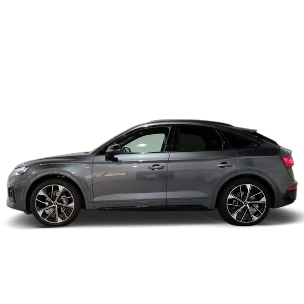 Renting Audi Q5 Sportback 40 TDI quattro-ultra Black line S tronic Gris